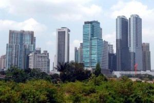 Skyscrapers in Jakarta