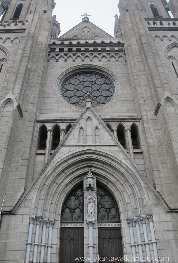 neo gothic church in jakarta