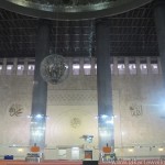 tallest pillar inside istiqlal mosque jakarta